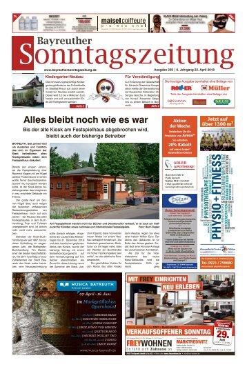 2018-04-22 Bayreuther Sonntagszeitung