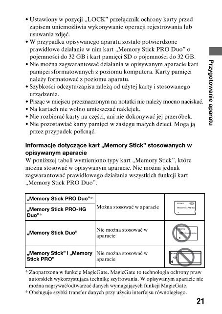 Sony DSLR-A450Y - DSLR-A450Y Consignes d&rsquo;utilisation Polonais