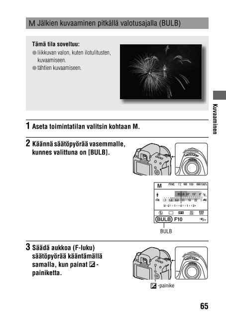Sony DSLR-A450Y - DSLR-A450Y Consignes d&rsquo;utilisation Finlandais