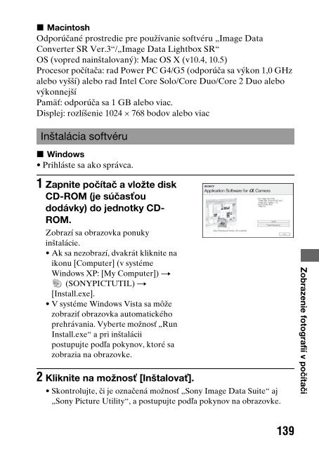 Sony DSLR-A450Y - DSLR-A450Y Consignes d&rsquo;utilisation Slovaque