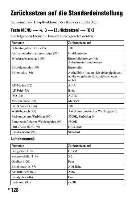 Sony DSLR-A450Y - DSLR-A450Y Consignes d&rsquo;utilisation N&eacute;erlandais