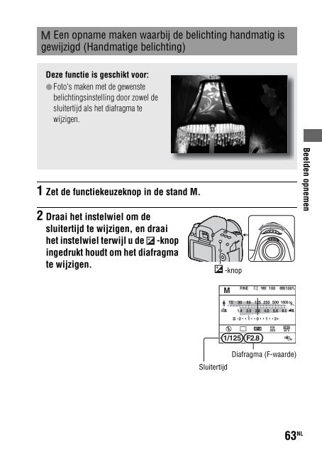 Sony DSLR-A450Y - DSLR-A450Y Consignes d&rsquo;utilisation N&eacute;erlandais