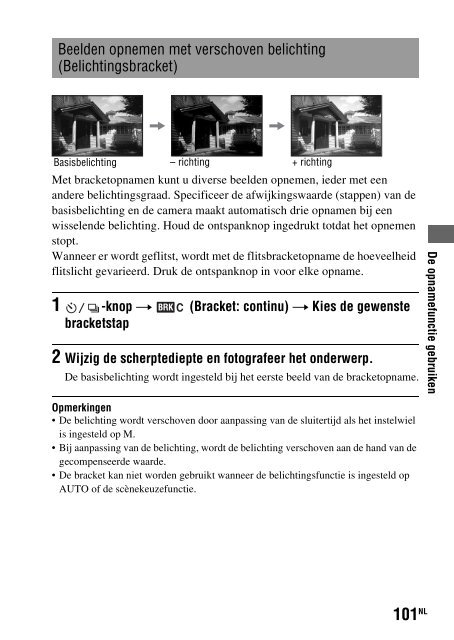 Sony DSLR-A450Y - DSLR-A450Y Consignes d&rsquo;utilisation N&eacute;erlandais