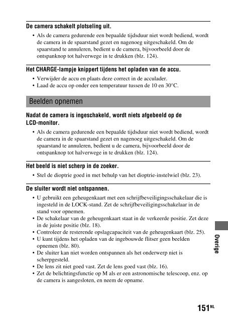 Sony DSLR-A450Y - DSLR-A450Y Consignes d&rsquo;utilisation N&eacute;erlandais