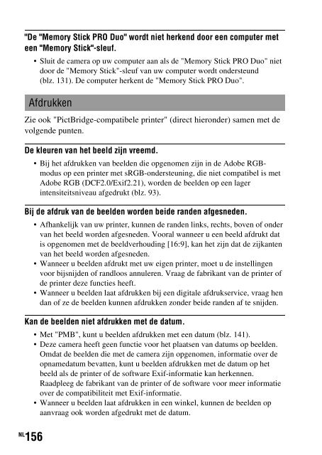 Sony DSLR-A450Y - DSLR-A450Y Consignes d&rsquo;utilisation N&eacute;erlandais