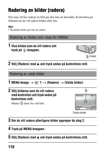 Sony DSLR-A450Y - DSLR-A450Y Consignes d&rsquo;utilisation Su&eacute;dois