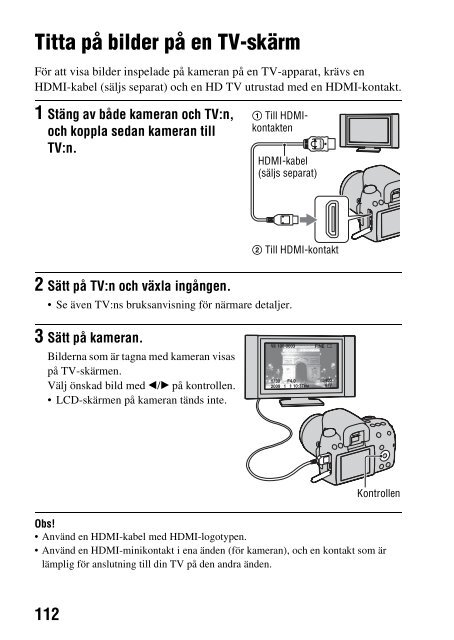 Sony DSLR-A450Y - DSLR-A450Y Consignes d&rsquo;utilisation Su&eacute;dois