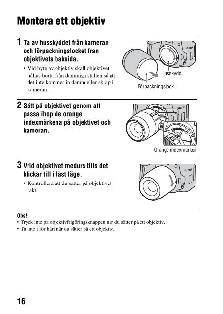 Sony DSLR-A450Y - DSLR-A450Y Consignes d&rsquo;utilisation Su&eacute;dois