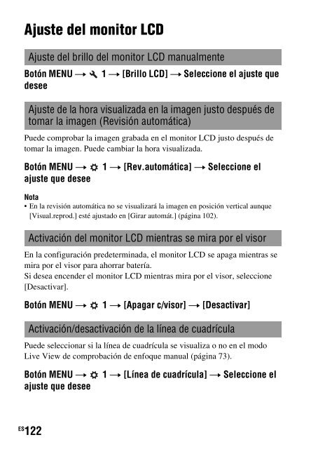 Sony DSLR-A450Y - DSLR-A450Y Consignes d&rsquo;utilisation Portugais