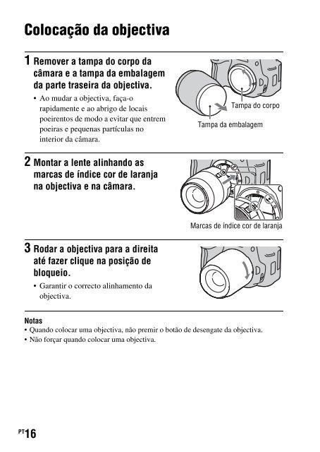 Sony DSLR-A450Y - DSLR-A450Y Consignes d&rsquo;utilisation Portugais