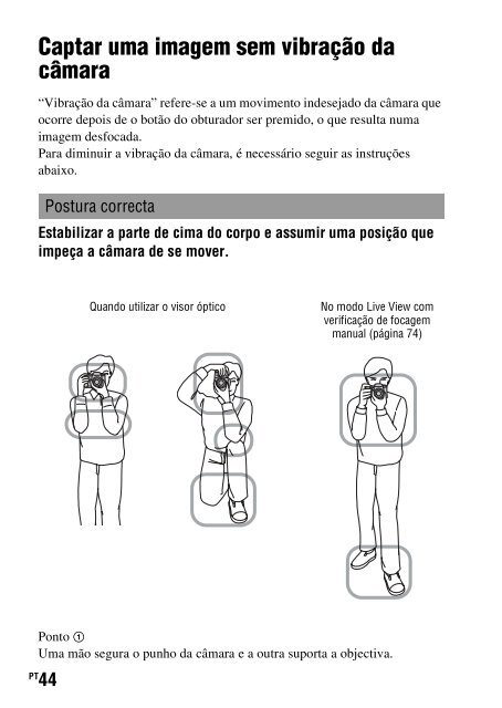 Sony DSLR-A450Y - DSLR-A450Y Consignes d&rsquo;utilisation Portugais