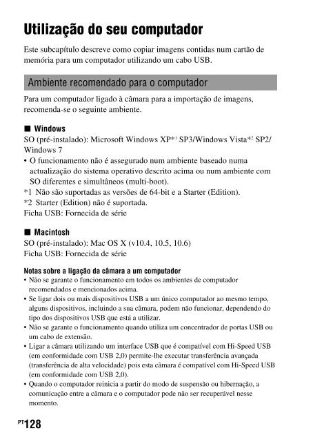 Sony DSLR-A450Y - DSLR-A450Y Consignes d&rsquo;utilisation Portugais