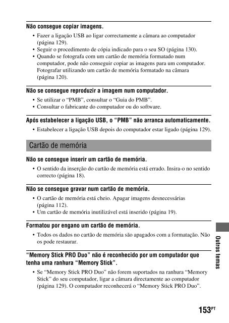 Sony DSLR-A450Y - DSLR-A450Y Consignes d&rsquo;utilisation Portugais