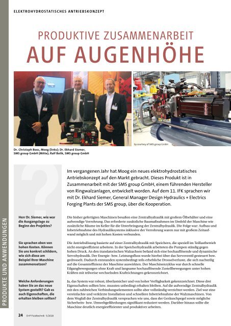 O+P Fluidtechnik 5/2018