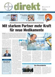 Mit starkem Partner mehr Kraft für neue Medikamente