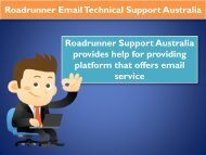 Roadrunner Email Technical Support Australia