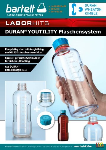 Duran Youtility Flaschensysteme Aktion