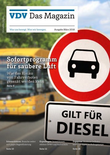 VDV Das Magazin Ausgabe März 2018