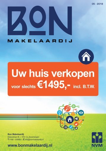 Bon Makelaardij WoonMagazine, #05 2018