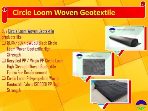 Buy Geotextile Drainage Fabric products at Ningbo Honghuan Geotextile