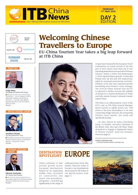 ITB China News 2018 - Day 2 Edition