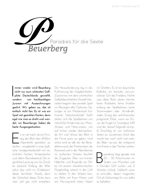 Clubmagazin Beuerberg 2018