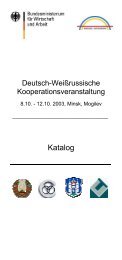 Kooperations- Katalog in deutsch (pdf) - Brücke-Osteuropa e.V.