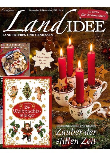 Weihnachtliches Menü in der LANDIDEE