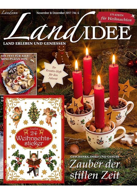 Weihnachtliches Menü in der LANDIDEE