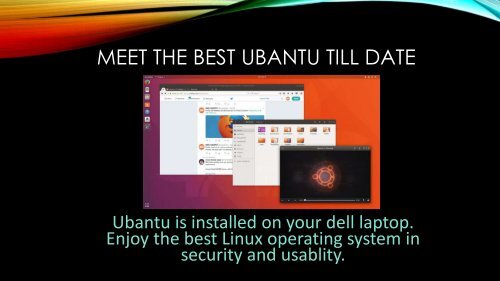 The Simple Way To Install Ubantu OS In Any Dell Laptop