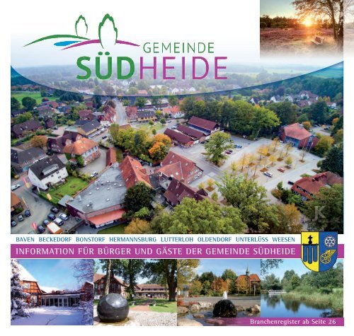Infobroschüre Gemeinde Südheide 2017 Druck