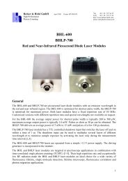 BHL-600 BHLP-700 - Becker & Hickl GmbH