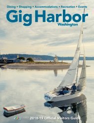 Gig Harbor (Wash.) Visitors Guide 2018