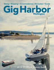 2019 Gig Harbor Wash Official Visitors Guide