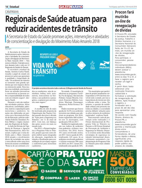 GAZETA DIARIO 580