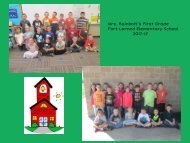 2017-18 First Grade Fun