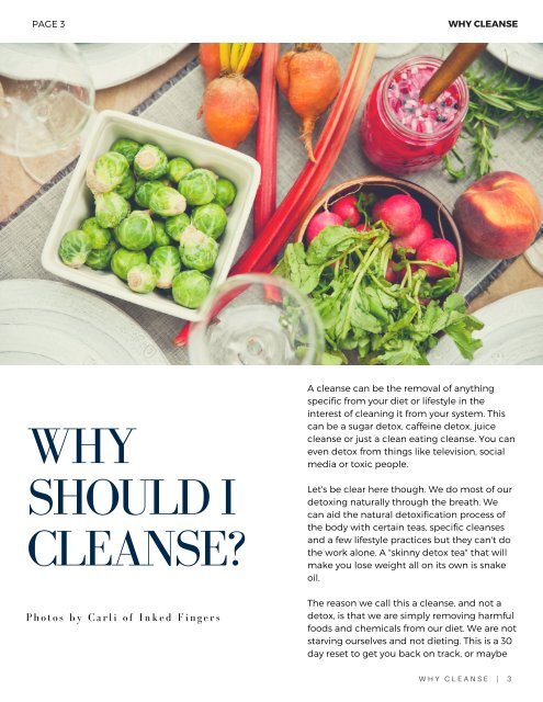 30 Day Whole Food Cleanse 