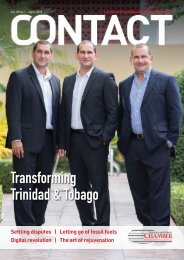 Contact Magazine - Transforming Trinidad & Tobago