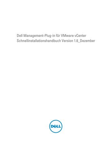 Quick Install Guide - Dell