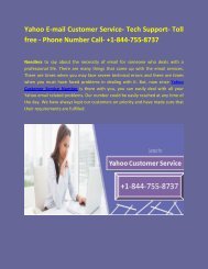 Yahoo Customer Service and Tech Support Phone Numbers