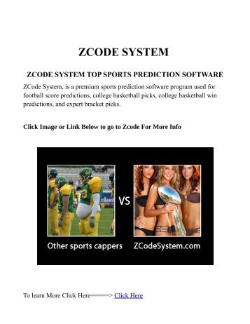 zcode sports picks system