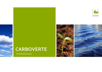 Produktinformation CarboVerte