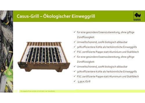 Produktinformation CarboVerte