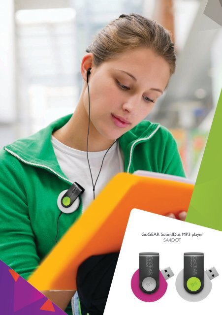 Philips GoGEAR Baladeur MP3 - Brochure - AEN