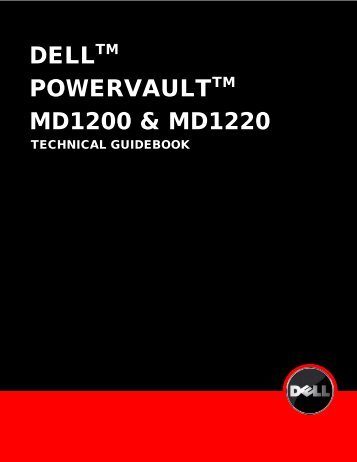 Technical Guidebook for PowerVault MD1200 and MD1220 - Dell