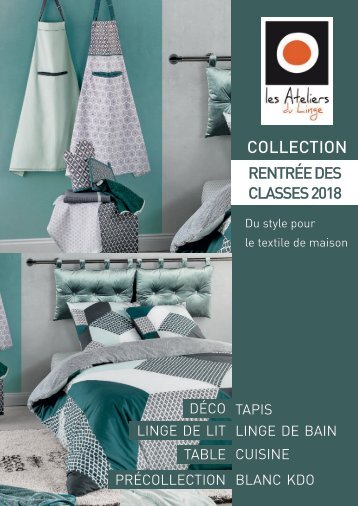 Book Les Ateliers du Linge Rentrée des classes 2018