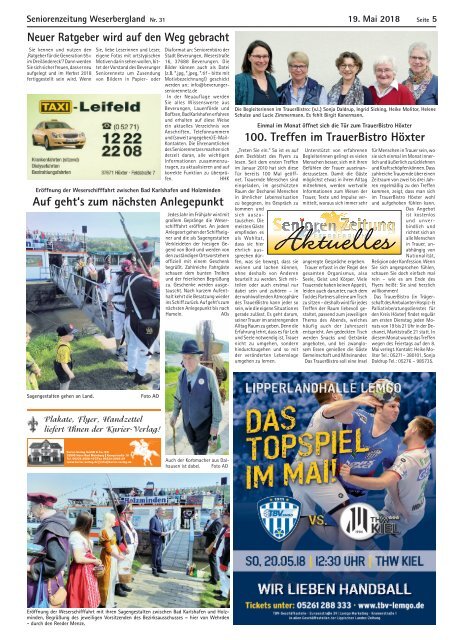 Senioren-Zeitung Weserbergland 31
