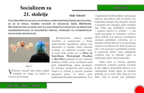 Špegel: Das Ü Magazin, maj 2018