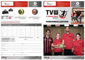 Kollektion TV Wickede Handball
