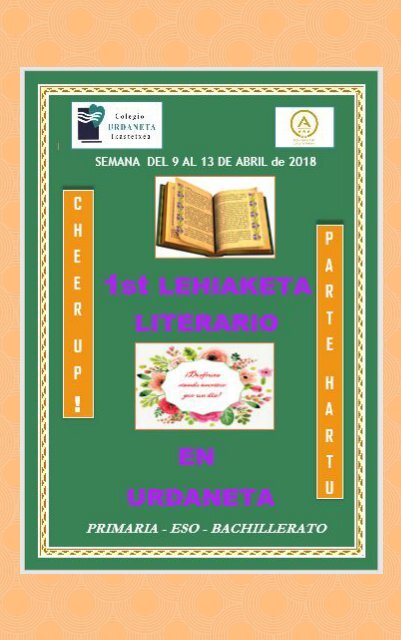 CONCURSO LITERARIO 2018